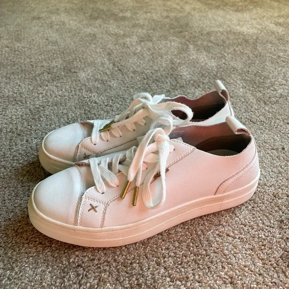 Musse & Cloud Masy Platform White Sneakers Size 10 Leather - Picture 11 of 11
